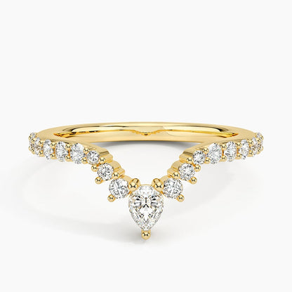Luxe Lunette Lab Diamond Ring (1/2 ct. tw.) in 18K White Gold