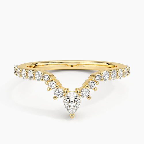 Luxe Lunette Lab Diamond Ring (1/2 ct. tw.) in 18K White Gold