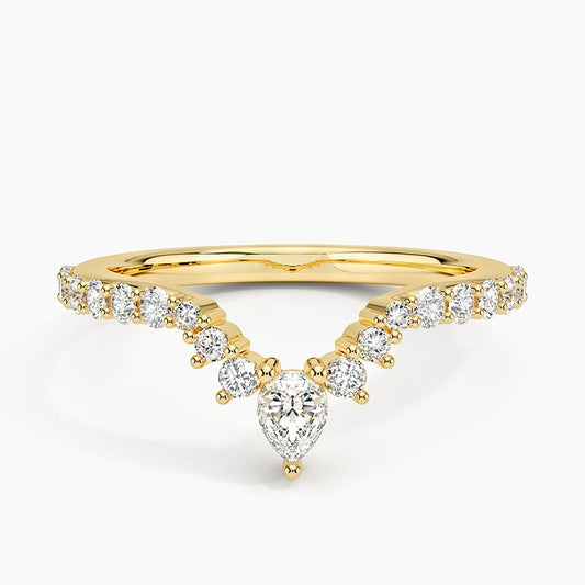 Luxe Lunette Lab Diamond Ring (1/2 ct. tw.) in 18K White Gold