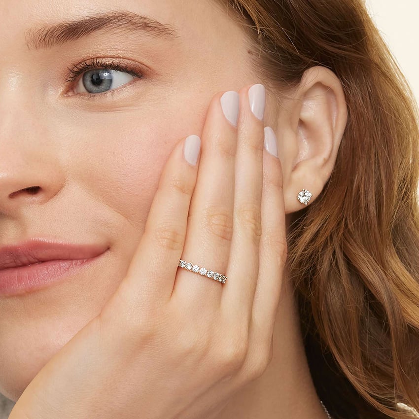 Anthology Half Coverage Diamond Ring (2/3 ct. tw.) in 18K Yellow Gold