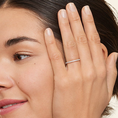 Ballad Eternity Lab Diamond Ring (1/3 ct. tw.) in 14K Yellow Gold