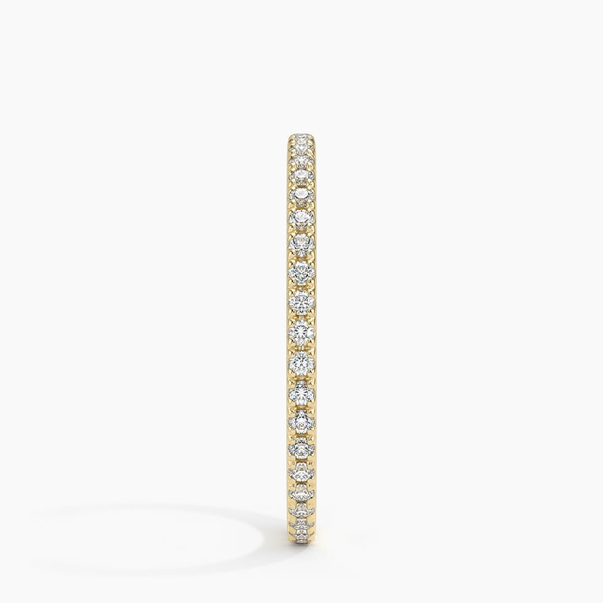 Ballad Eternity Lab Diamond Ring (1/3 ct. tw.) in 14K Yellow Gold
