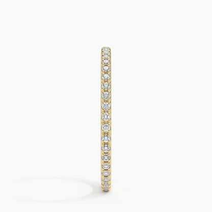 Ballad Eternity Lab Diamond Ring (1/3 ct. tw.) in 14K Yellow Gold