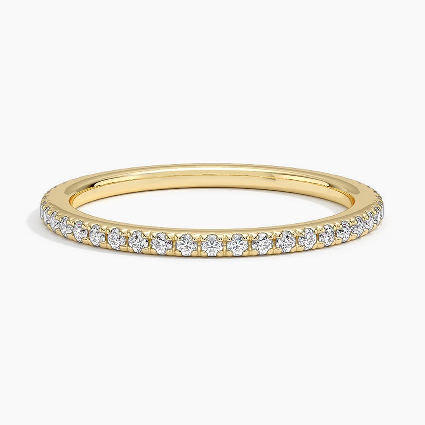Ballad Eternity Lab Diamond Ring (1/3 ct. tw.) in 14K Yellow Gold