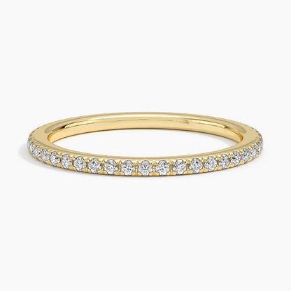 Ballad Eternity Lab Diamond Ring (1/3 ct. tw.) in 14K Yellow Gold