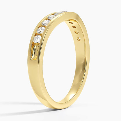 Versailles Half Coverage Lab Diamond Ring (3/8 ct. tw.) in 18K Yellow Gold