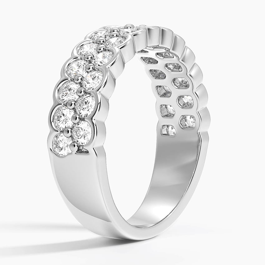 Ravenna Lab Diamond Ring (1 ct. tw.) in 18K White Gold