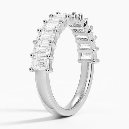 Emerald Cut Lab Diamond Ring