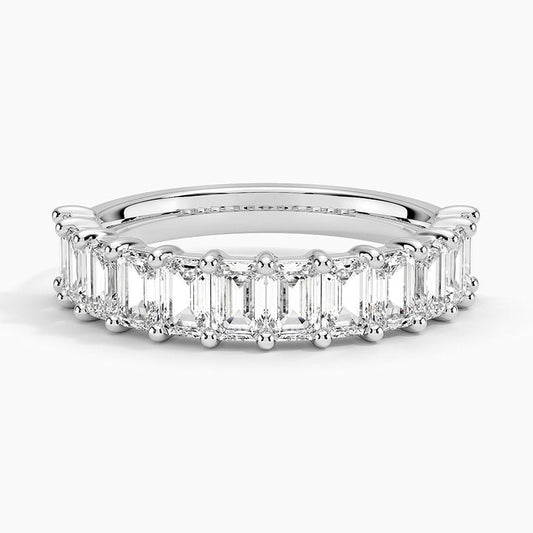 Emerald Cut Lab Diamond Ring