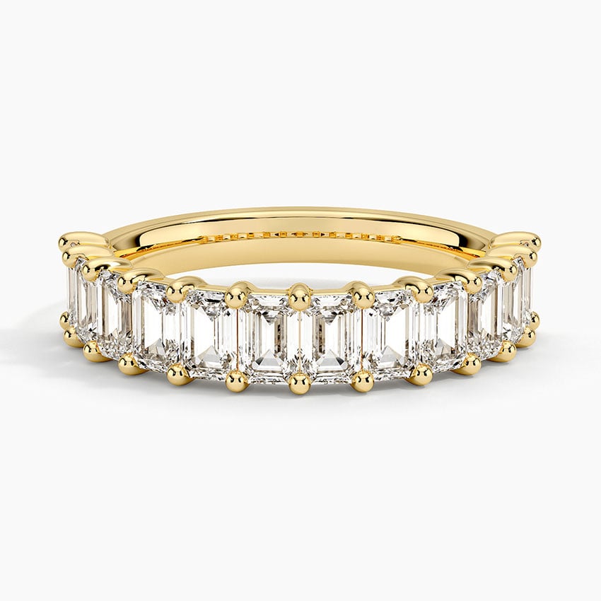 Emerald Cut Lab Diamond Ring