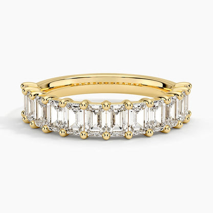 Emerald Cut Lab Diamond Ring