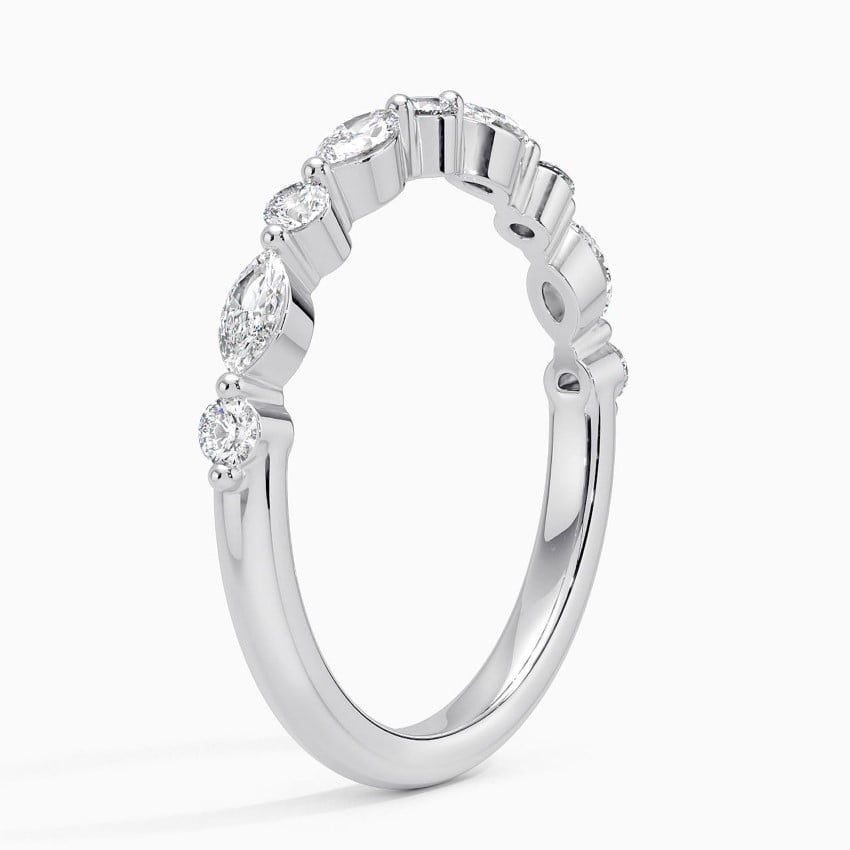 Versailles Half Coverage Lab Diamond Ring (3/8 ct. tw.) in 18K Yellow Gold