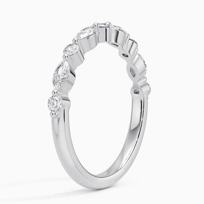 Versailles Half Coverage Lab Diamond Ring (3/8 ct. tw.) in 18K Yellow Gold