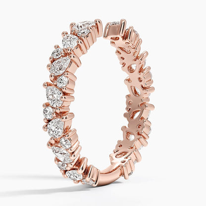 Olivetta Lab Diamond Open Ring