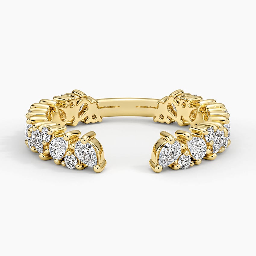 Olivetta Lab Diamond Open Ring