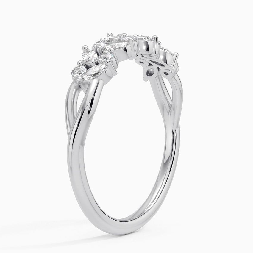 Jardiniere Lab Diamond Ring