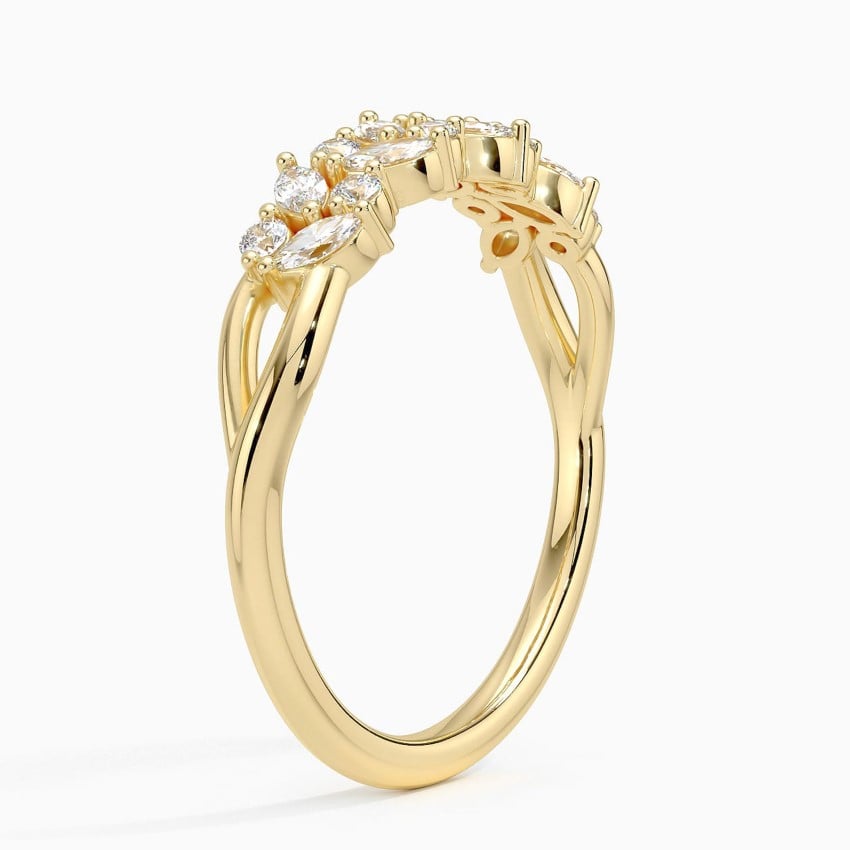 Jardiniere Lab Diamond Ring
