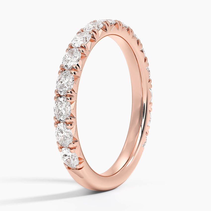 Nathalie Oval Lab Diamond Ring in 18K Yellow Gold