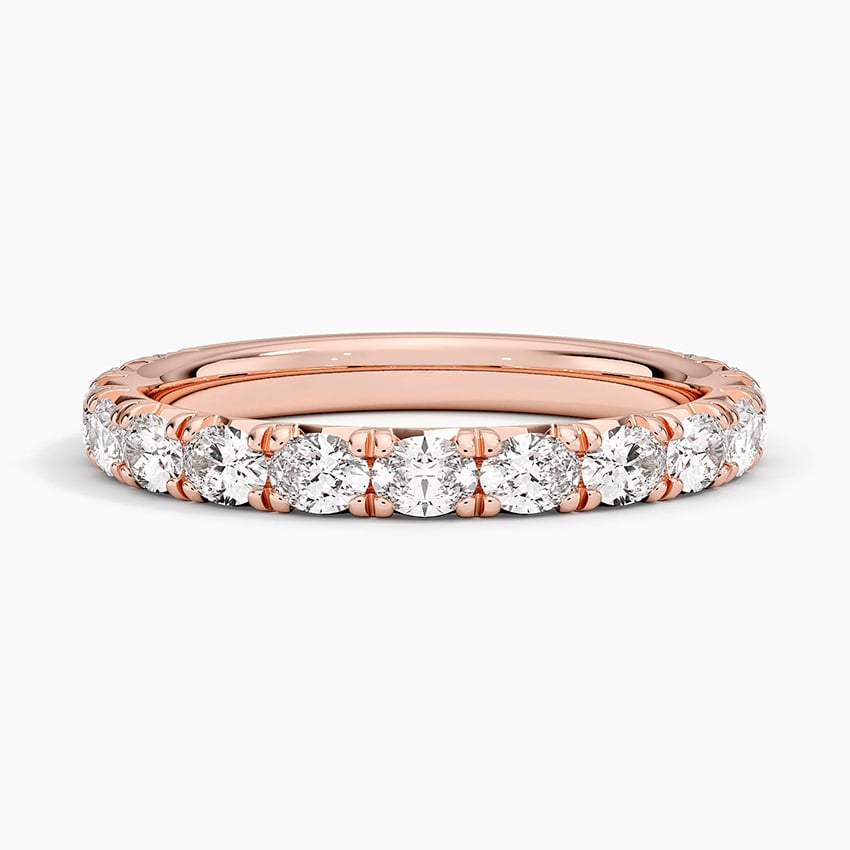 Nathalie Oval Lab Diamond Ring in 18K Yellow Gold