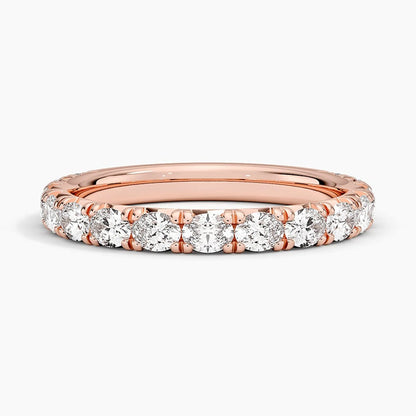 Nathalie Oval Lab Diamond Ring in 18K Yellow Gold