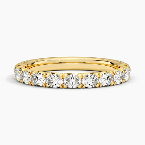 Nathalie Oval Lab Diamond Ring in 18K Yellow Gold