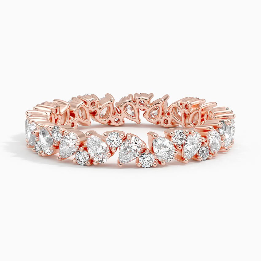 Olivetta Eternity Lab Diamond Ring