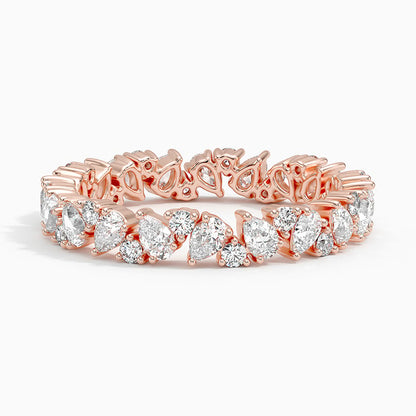 Olivetta Eternity Lab Diamond Ring