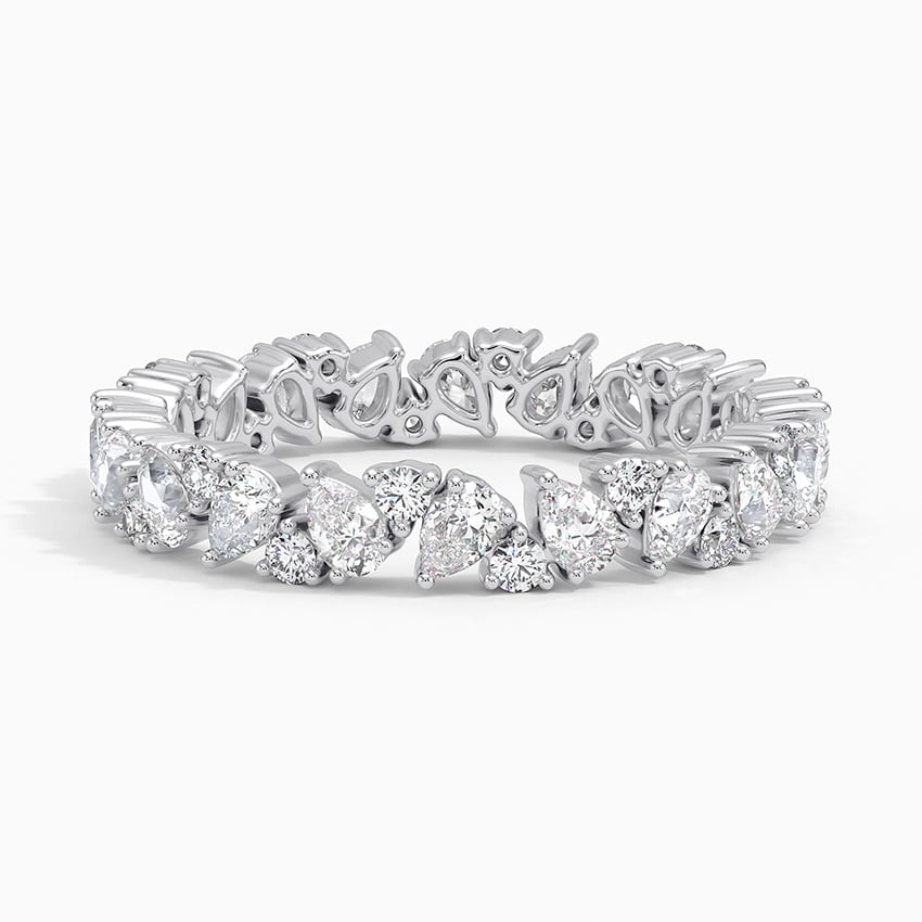 Olivetta Eternity Lab Diamond Ring