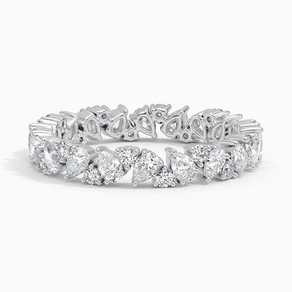 Olivetta Eternity Lab Diamond Ring