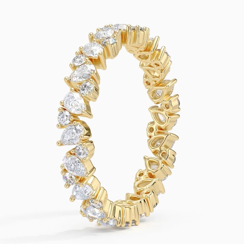 Olivetta Eternity Lab Diamond Ring