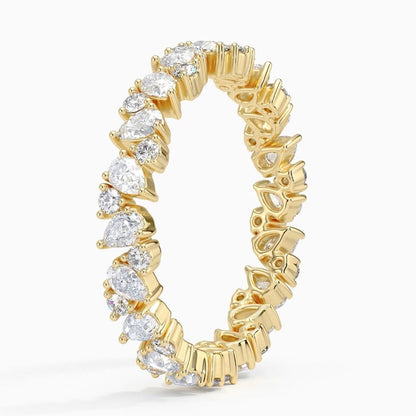 Olivetta Eternity Lab Diamond Ring