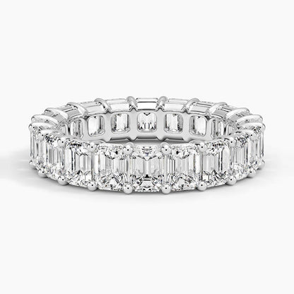 Emerald Eternity Lab Diamond Ring (5 ct. tw.)