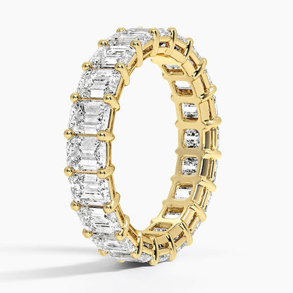 Emerald Eternity Lab Diamond Ring (5 ct. tw.)