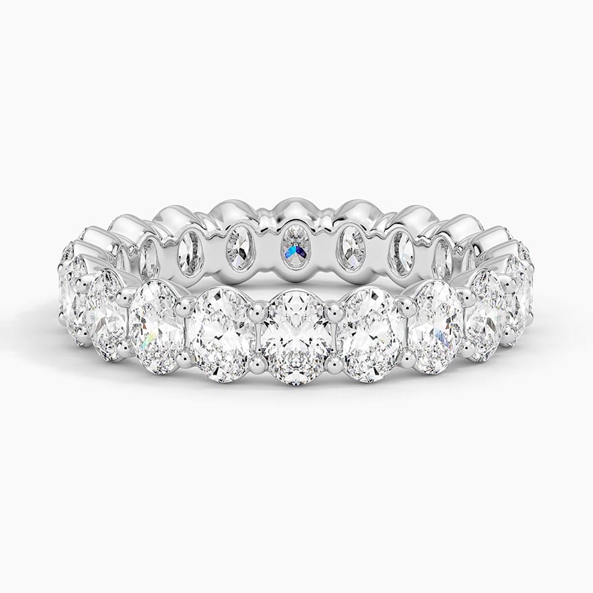 Oval Eternity Lab Diamond Ring (3 ct. tw.)