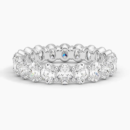 Oval Eternity Lab Diamond Ring (3 ct. tw.)