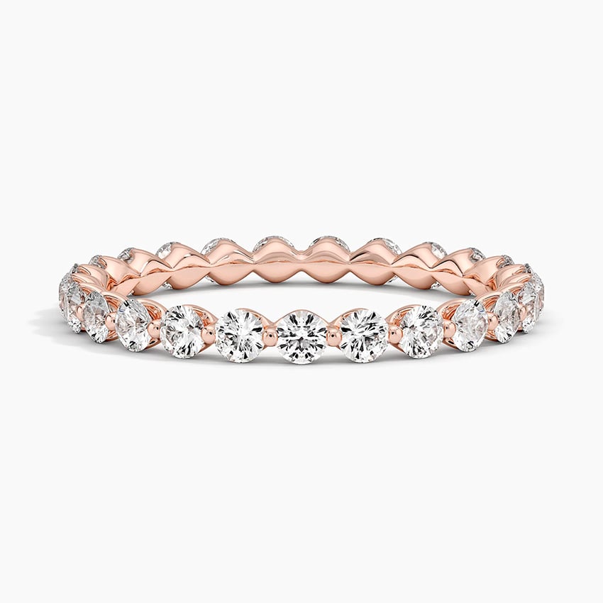 Riviera Eternity Lab Diamond Ring (1 ct. tw.) in 18K Yellow Gold