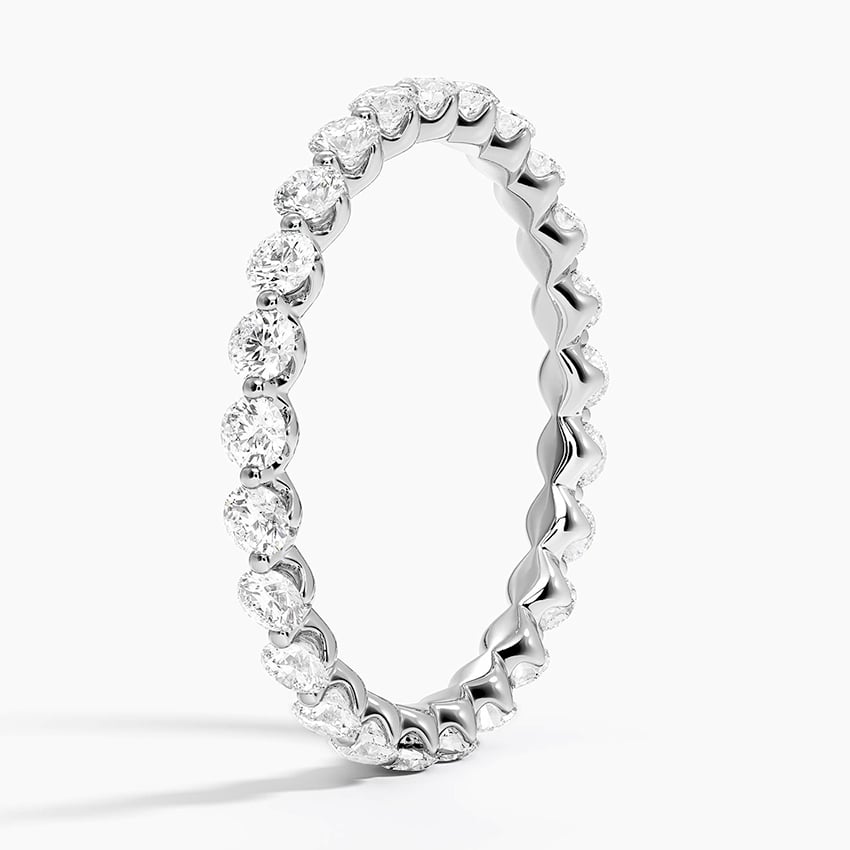 Riviera Eternity Lab Diamond Ring (1 ct. tw.) in 18K Yellow Gold