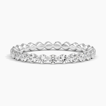 Riviera Eternity Lab Diamond Ring (1 ct. tw.) in 18K Yellow Gold