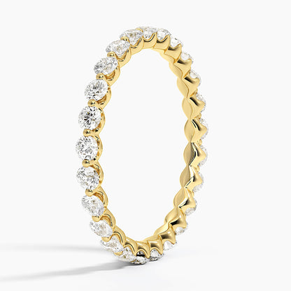 Riviera Eternity Lab Diamond Ring (1 ct. tw.) in 18K Yellow Gold