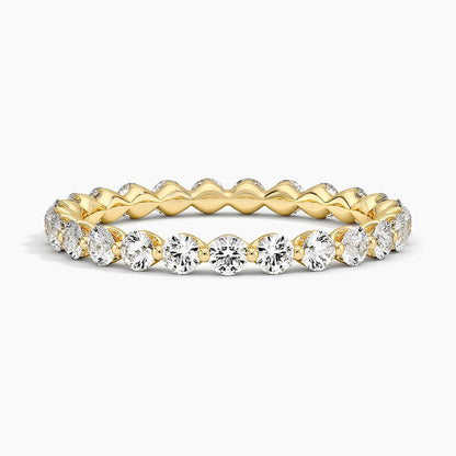 Riviera Eternity Lab Diamond Ring (1 ct. tw.) in 18K Yellow Gold