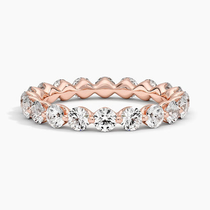 Riviera Eternity Lab Diamond Ring (2 ct. tw.) in 18K Yellow Gold
