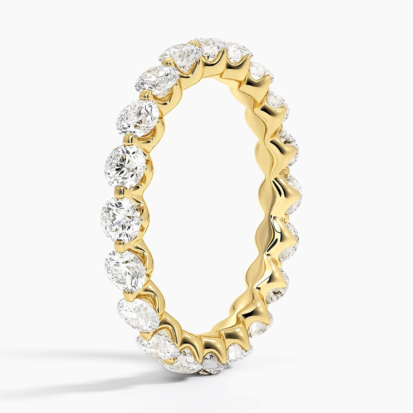 Riviera Eternity Lab Diamond Ring (2 ct. tw.) in 18K Yellow Gold