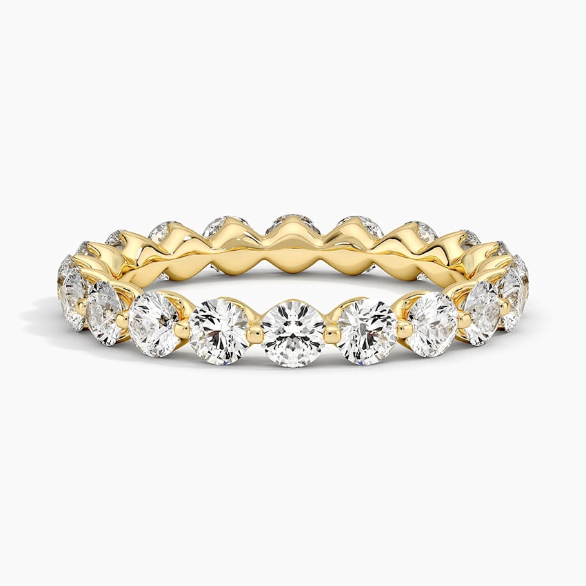 Riviera Eternity Lab Diamond Ring (2 ct. tw.) in 18K Yellow Gold