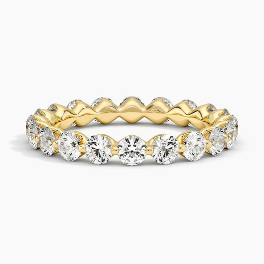 Riviera Eternity Lab Diamond Ring (2 ct. tw.) in 18K Yellow Gold