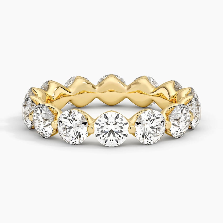 Riviera Eternity Lab Diamond Ring (2 ct. tw.) in 18K Yellow Gold