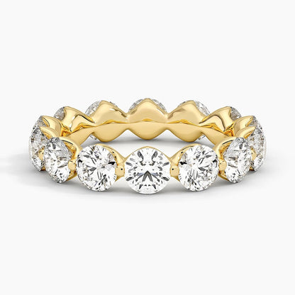 Riviera Eternity Lab Diamond Ring (2 ct. tw.) in 18K Yellow Gold