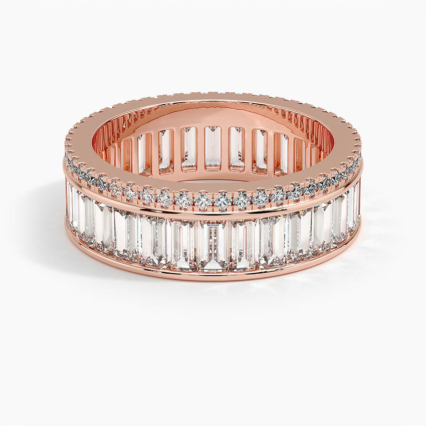 London Lab Diamond Ring in 14K White Gold