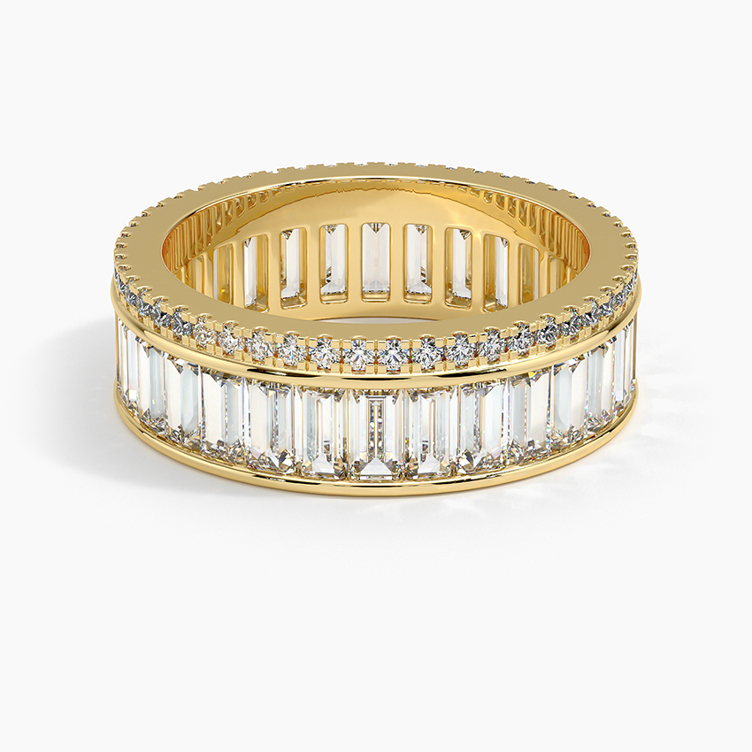 London Lab Diamond Ring in 14K White Gold