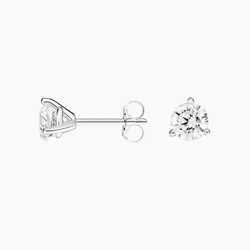 Perfect Martini Lab Diamond Stud Earrings (1/2 ct. tw.)