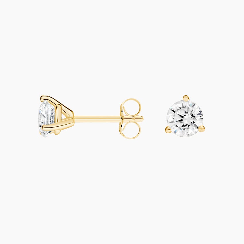 Perfect Martini Lab Diamond Stud Earrings (1/2 ct. tw.)